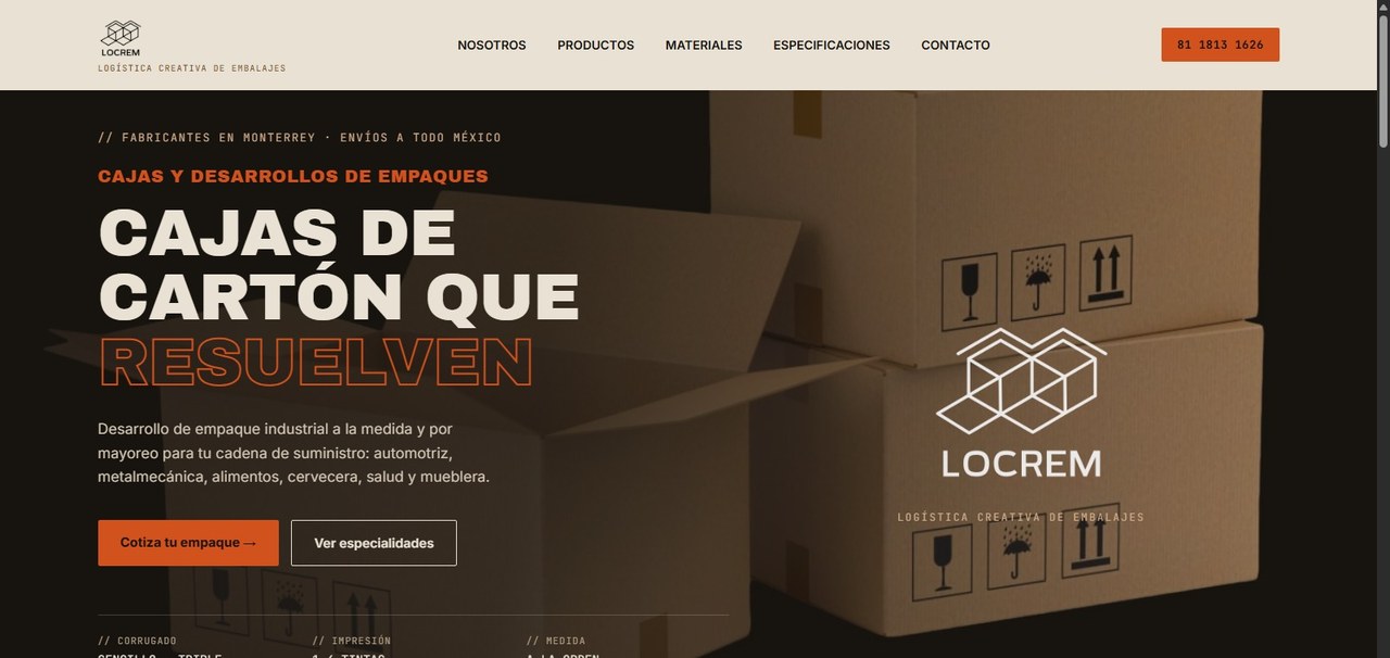LOCREM — captura real